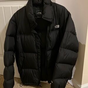 North Face Black Puffer Jacket Men L 550